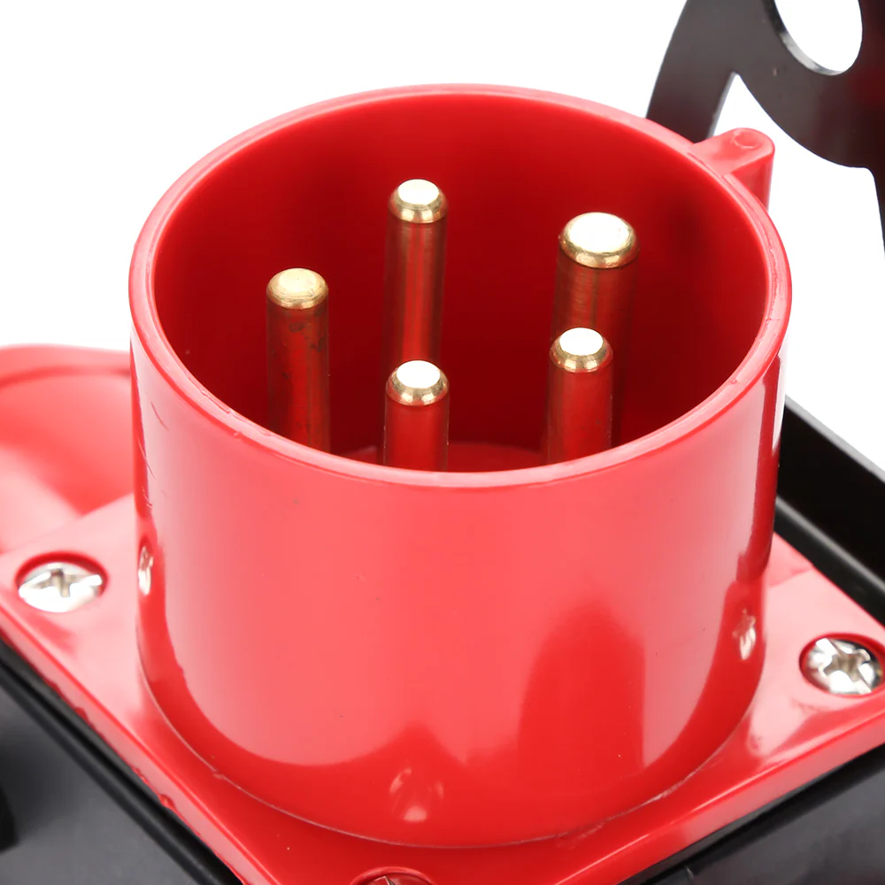 Baustromverteiler Stromverteiler 3 x CEE 400V/32A CEE-Steckdose 5 Polig