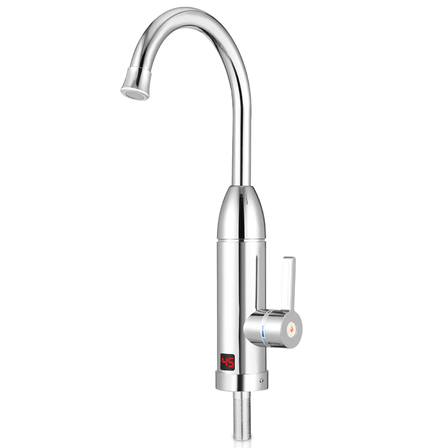 3KW Elektrischer Wasserhahn LED Temperaturanzeige