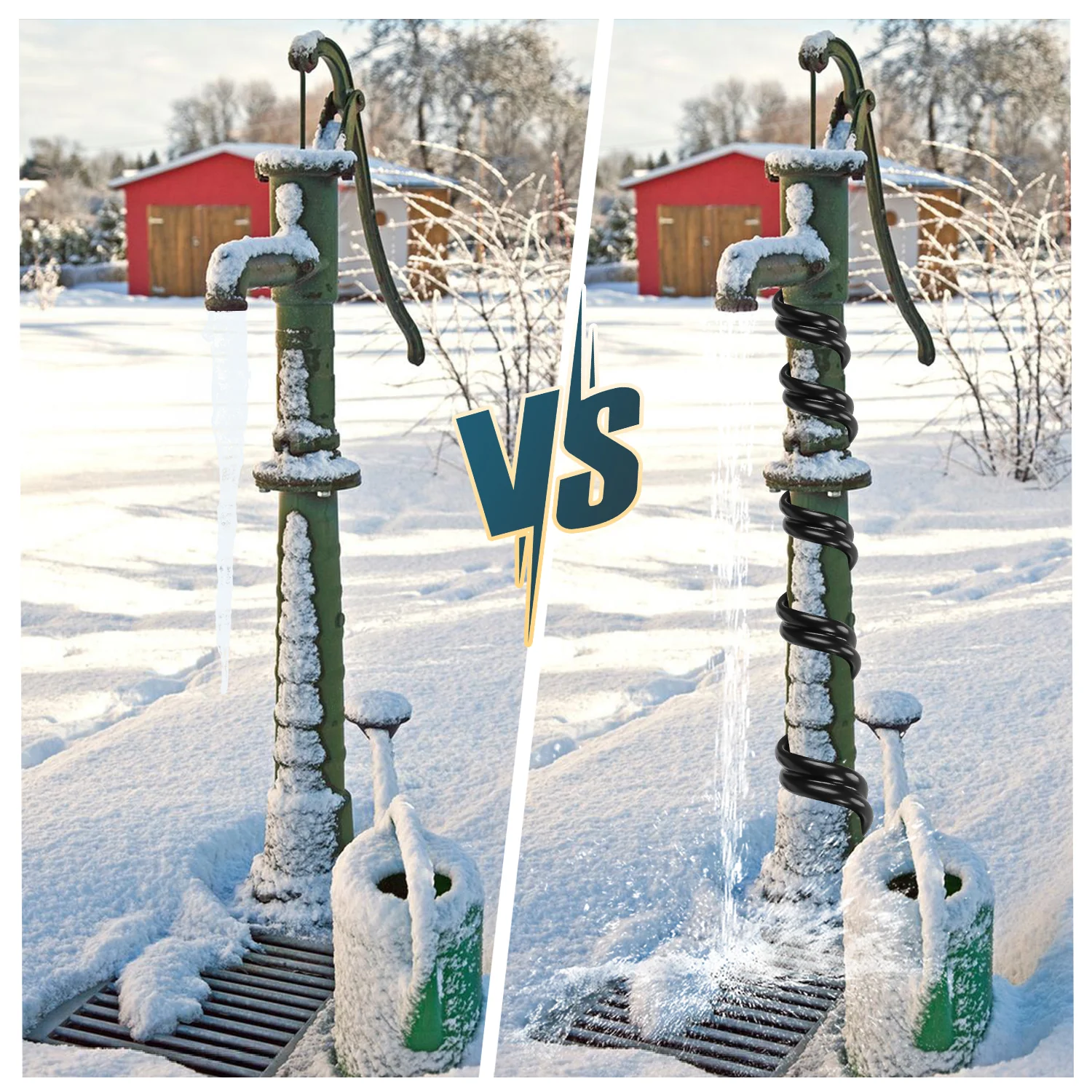 Frostschutz Heizkabel mit thermostat