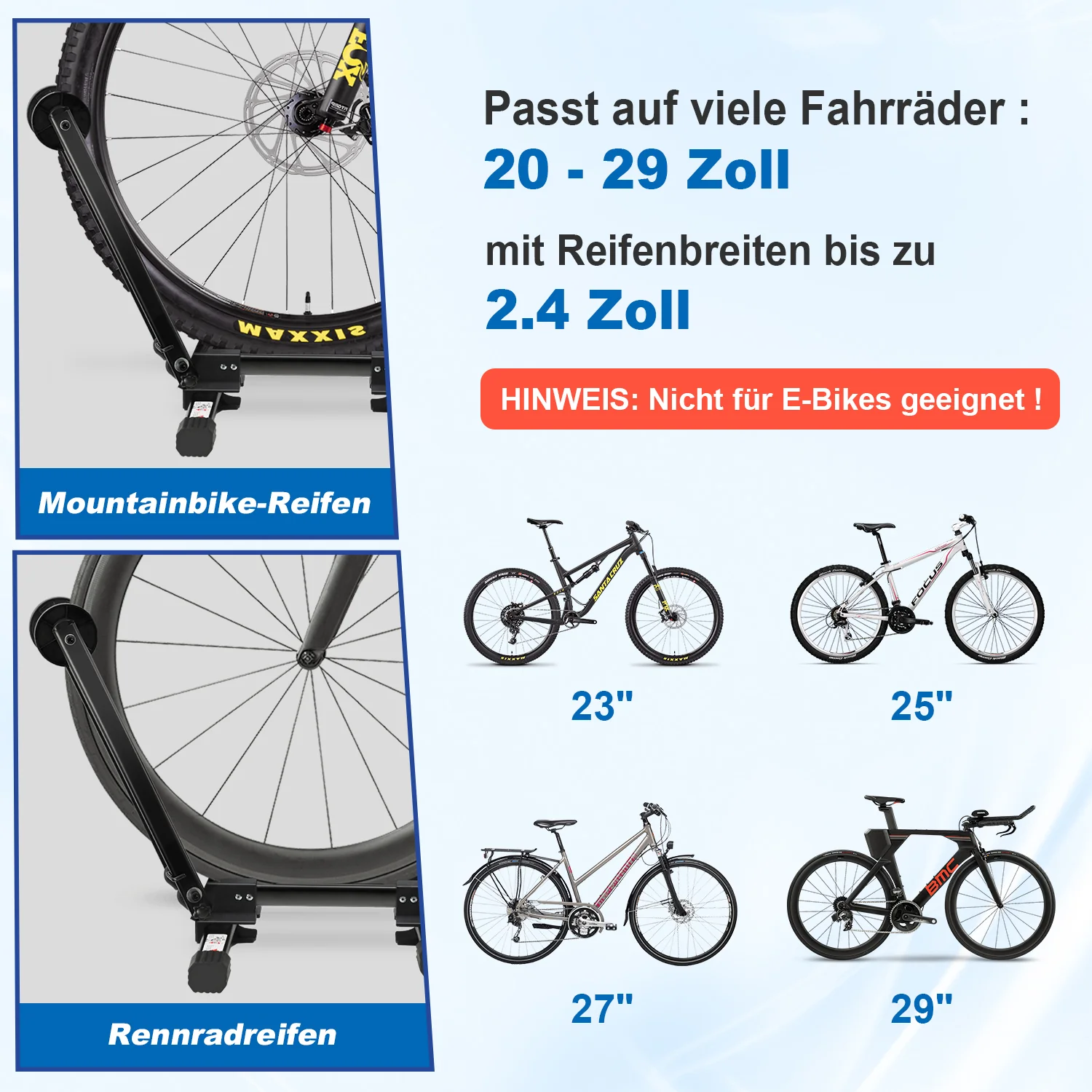 Boden Fahrradständer Aufstellständer