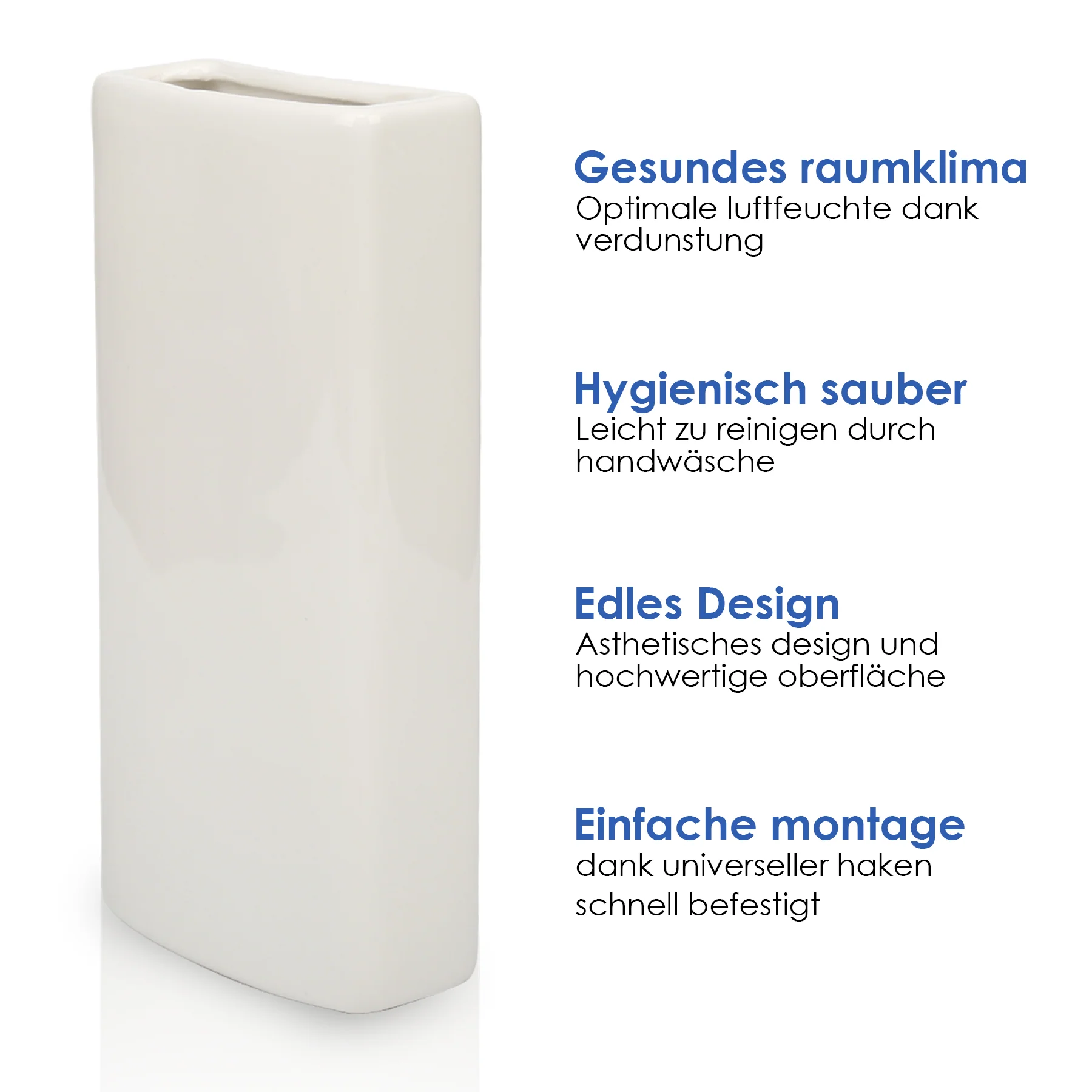 Heizkörper Luftbefeuchter Keramik 4-8 Stück