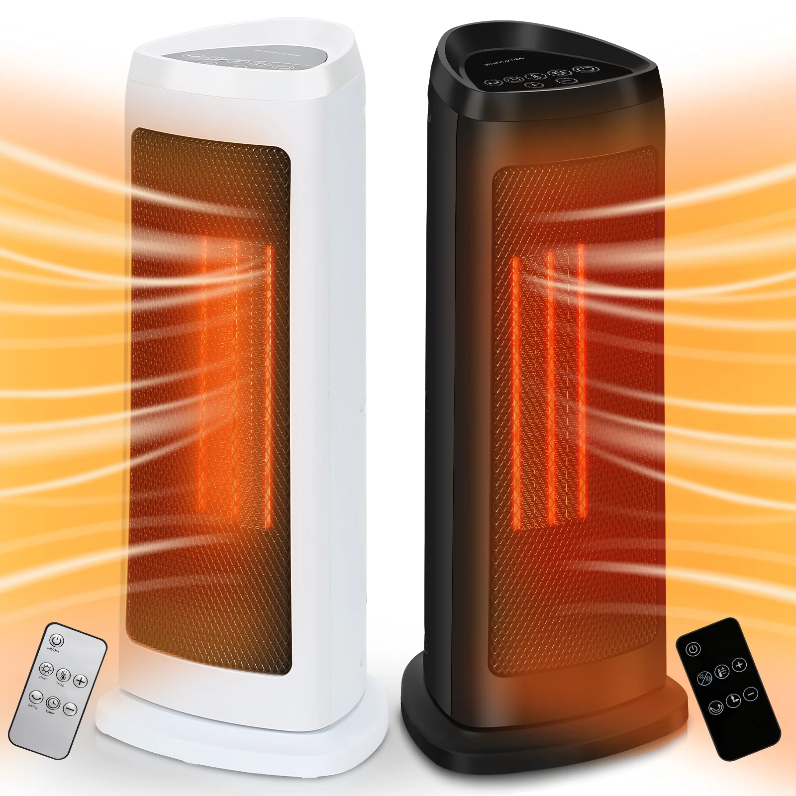 2000W Keramik Heizlüfter mit automatischer Oszillation