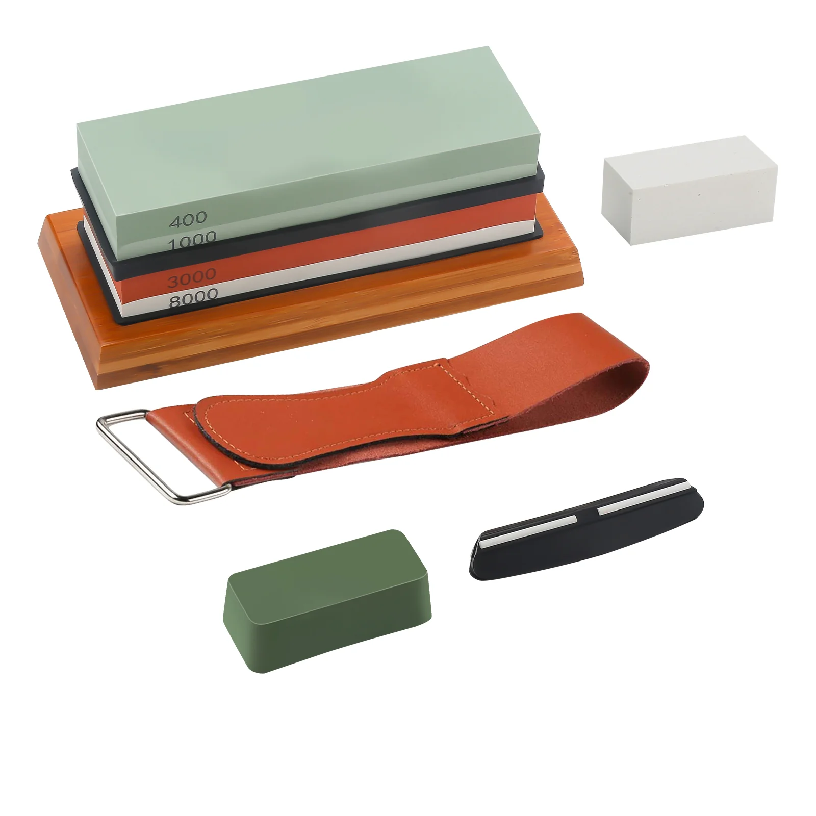 Abziehstein Schleifstein Set 2-in-1