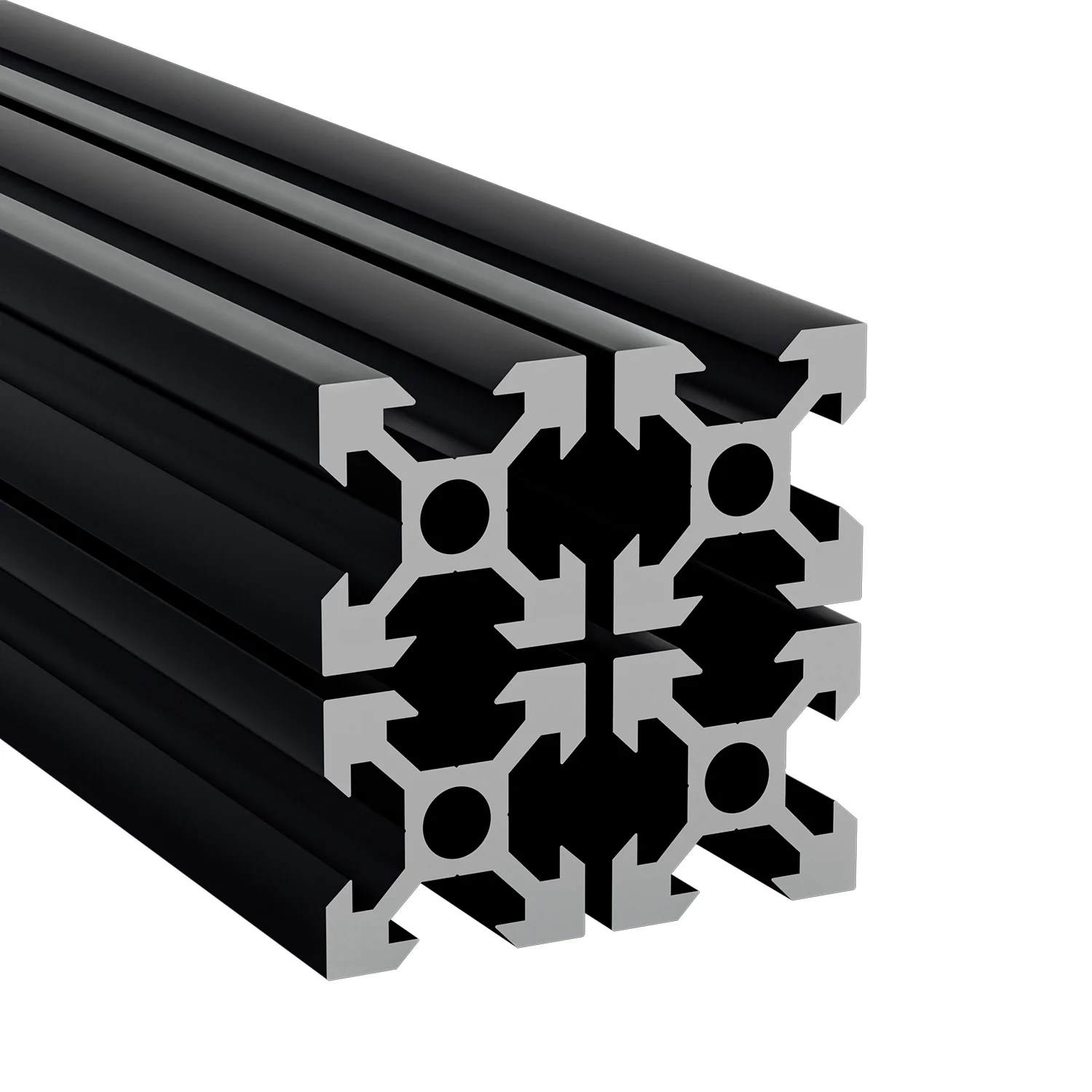 Aluprofil  2020V 20x20 aluminium profil 6063 4 Stück