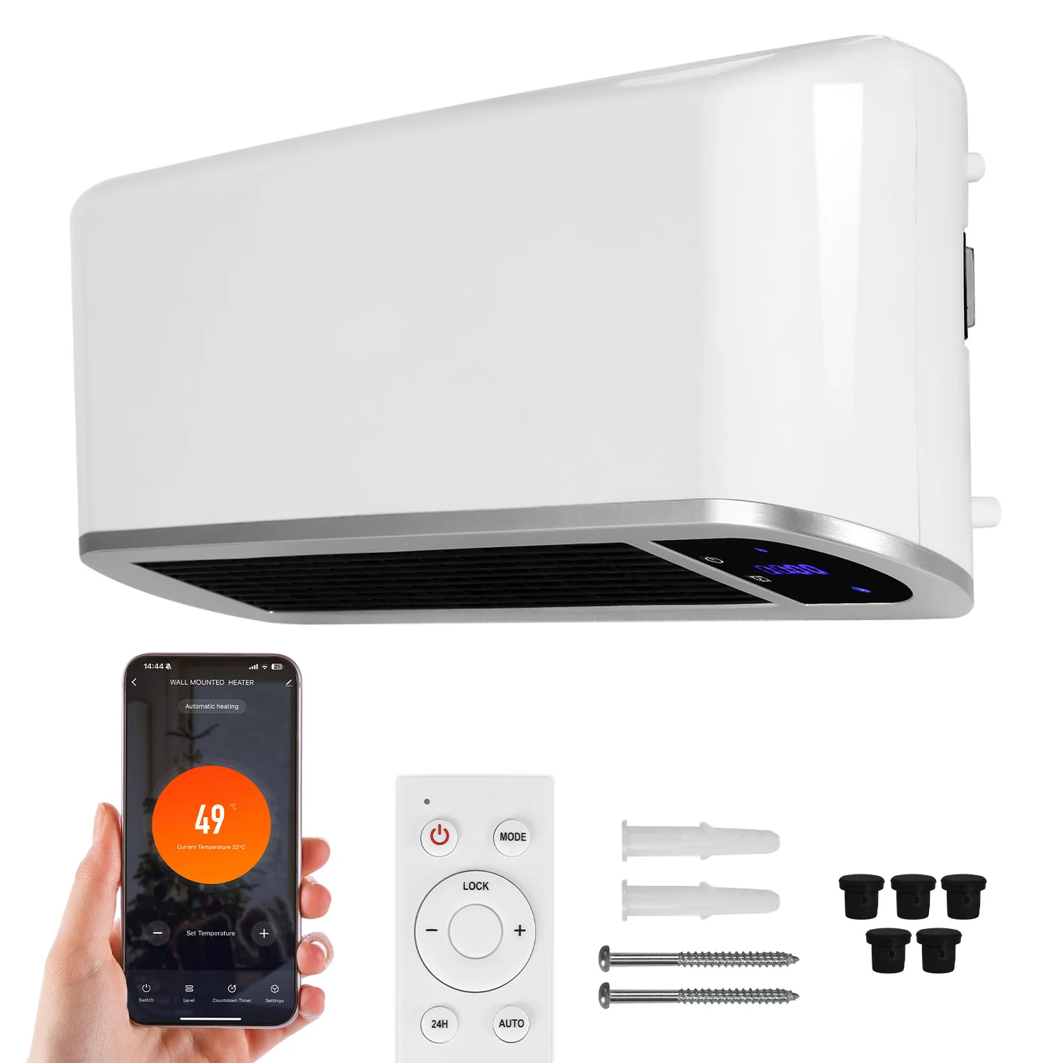 Heizlüfter Keramik Wandheizung APP 2000W