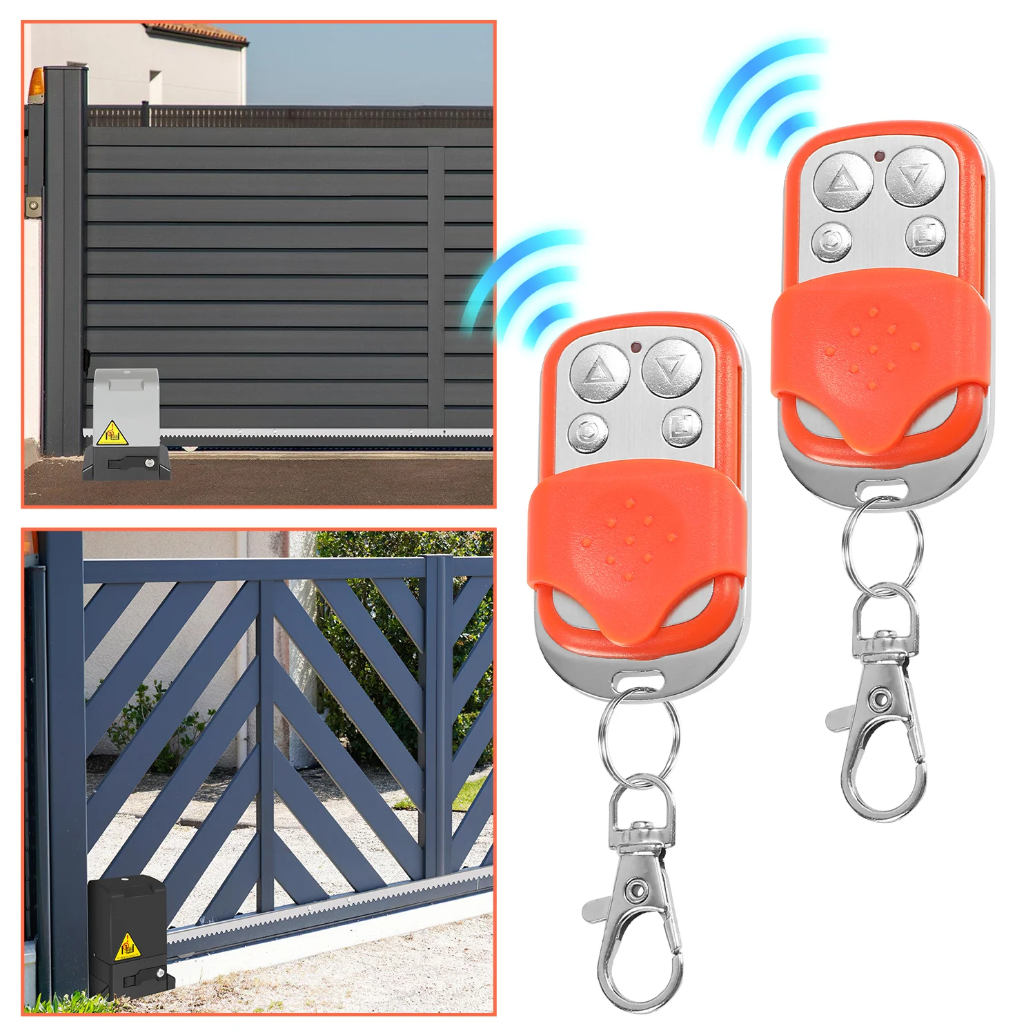 Fernbedienung für Schiebetorantrieb Flügeltorantrieb 2 Stück