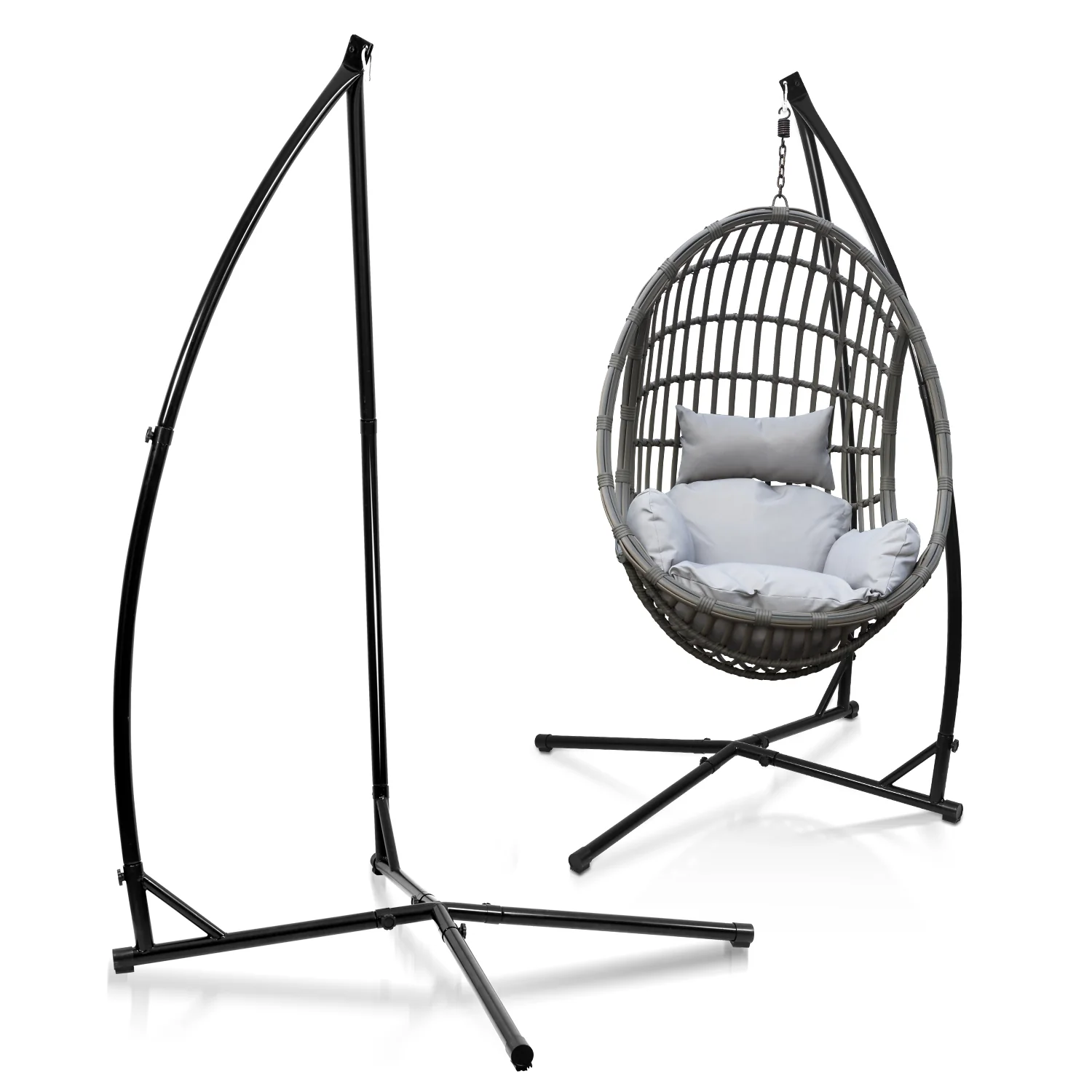 Hängesessel Gestell aus Metall Belastung 150kg