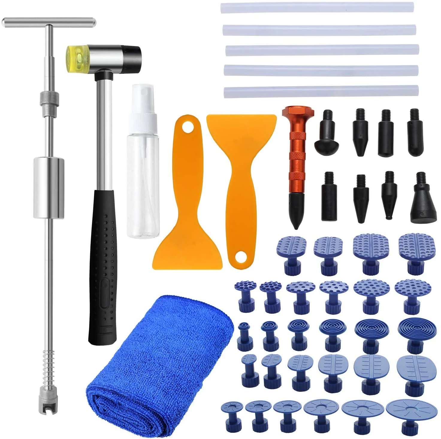 49pcs Dellen Reparatur Ausbeulwerkzeug Lackfreies Set