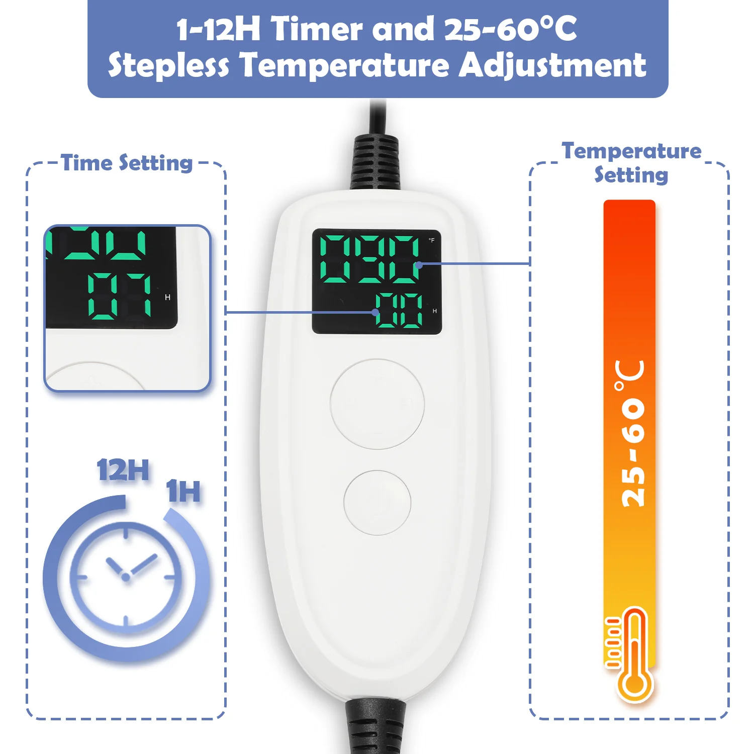 Haustier Heizkissen 50 x 50cm