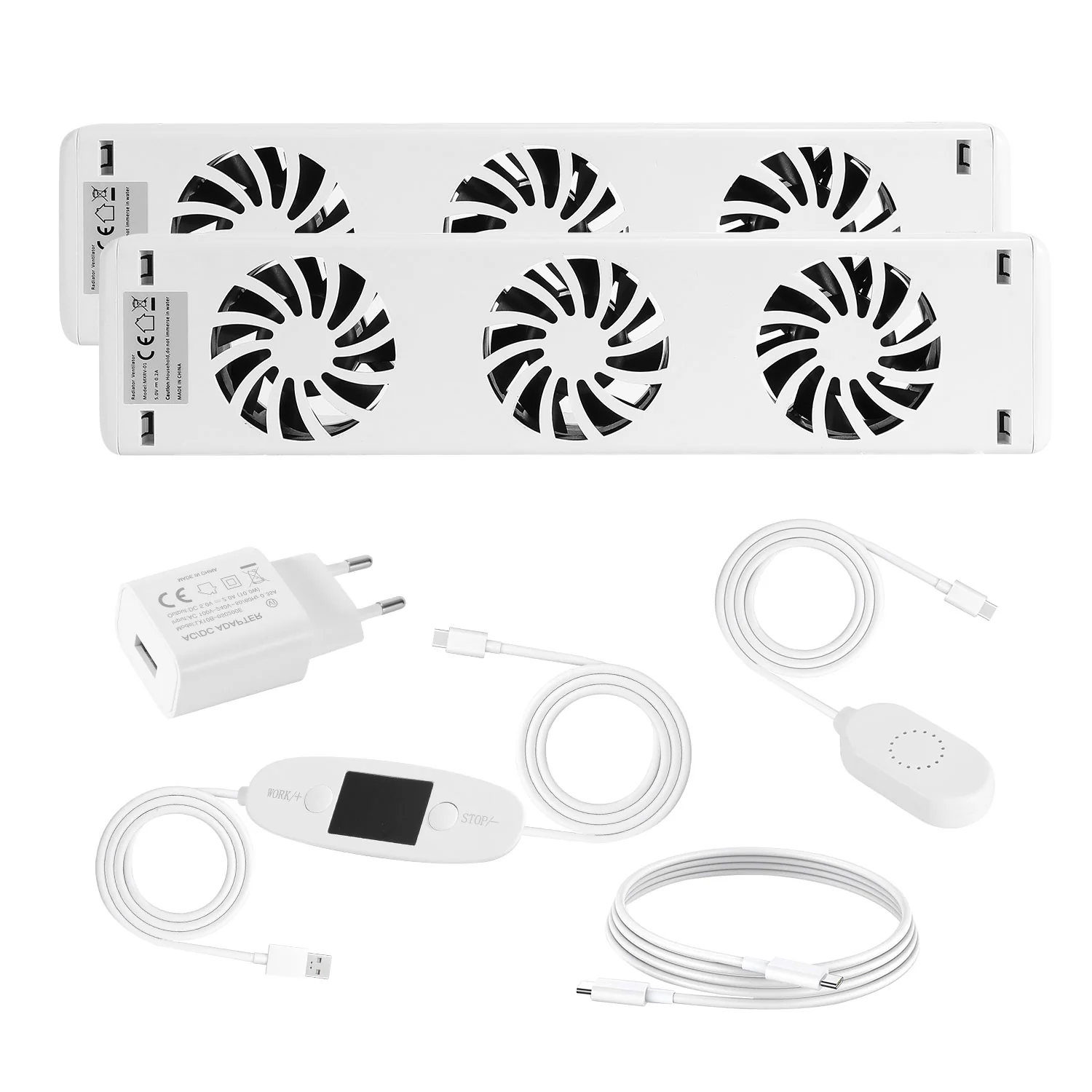 Heizkörperverstärker Rippenheizkörper 3 Lüfter