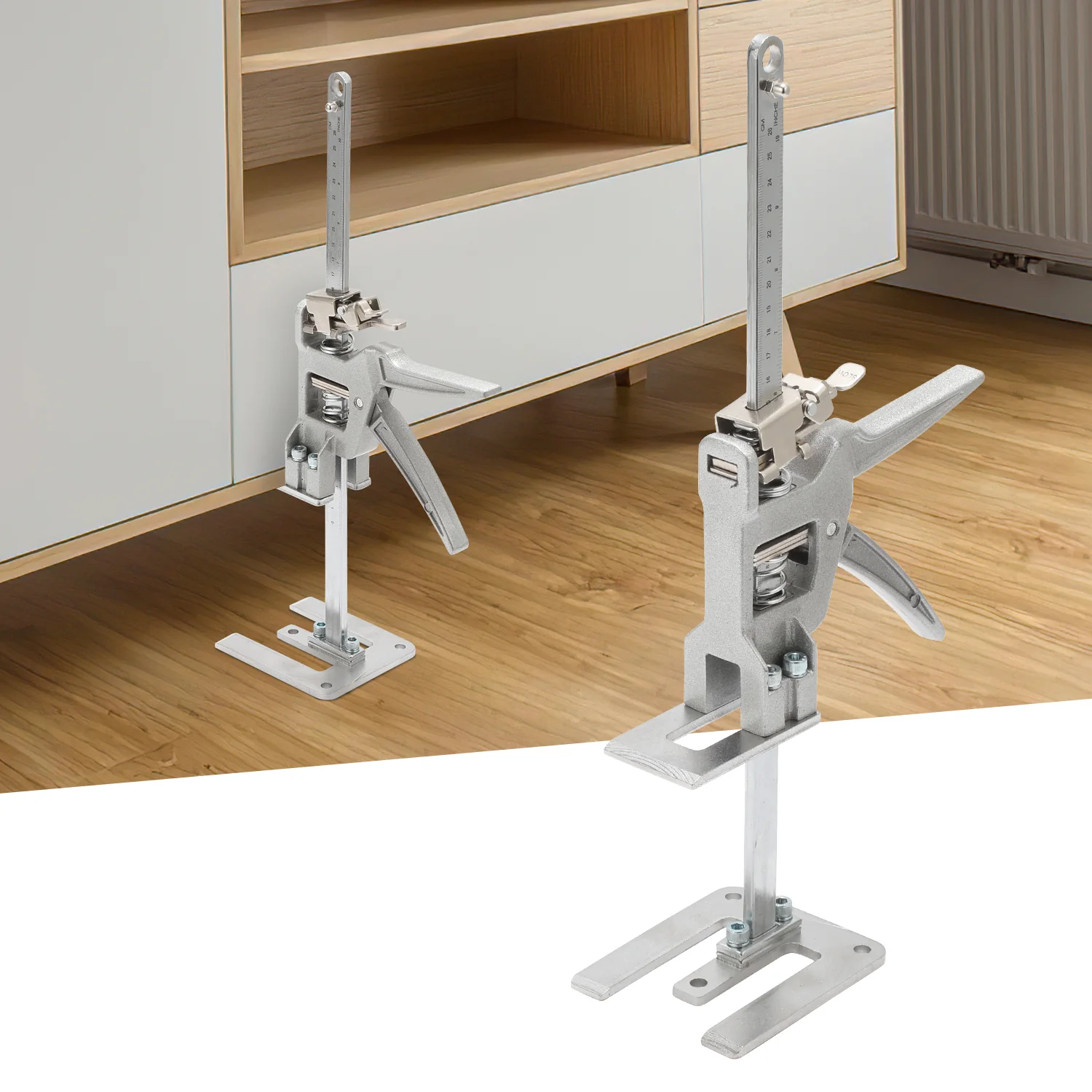 Handwerkzeugheber Arm Arbeitssparender mit Skala 2 Stück