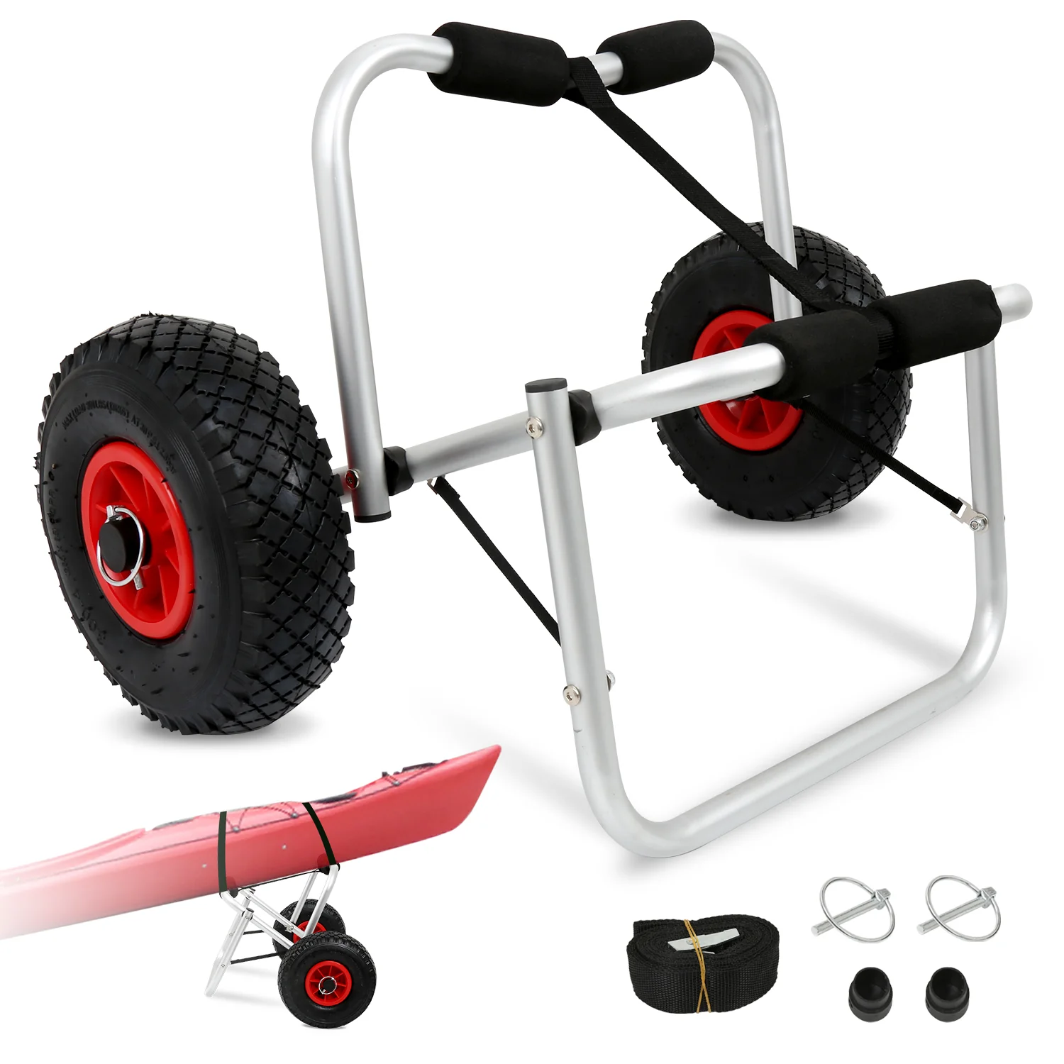 Faltbarer Kajakwagen Bootswagen 75kg