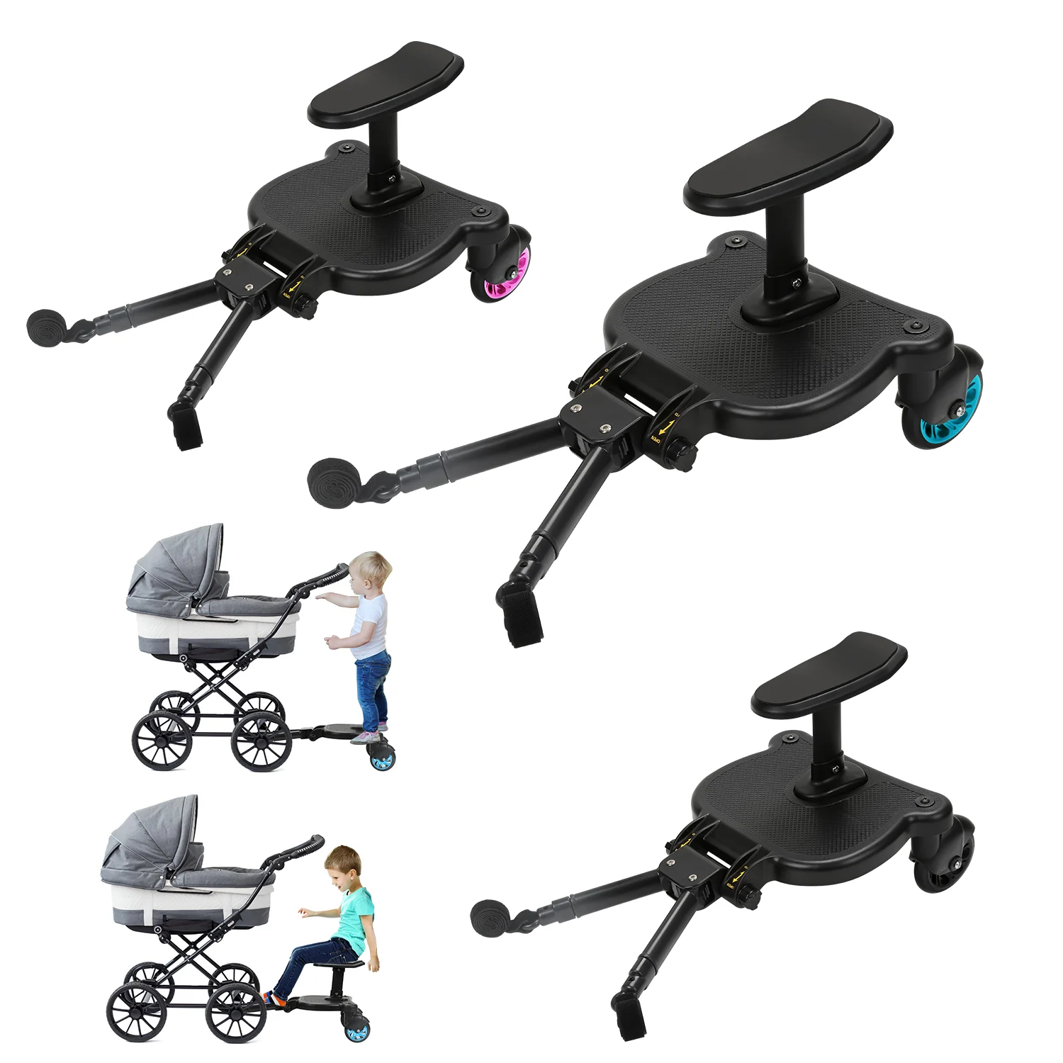 Buggy Board Universal mit Sitz