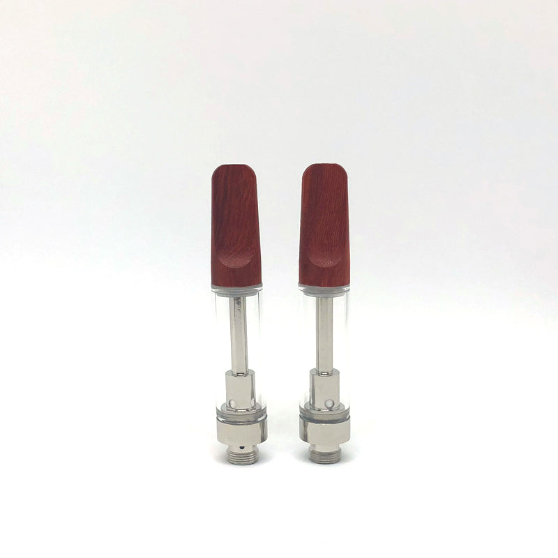 Wooden Mouthpiece Vape Cartridge