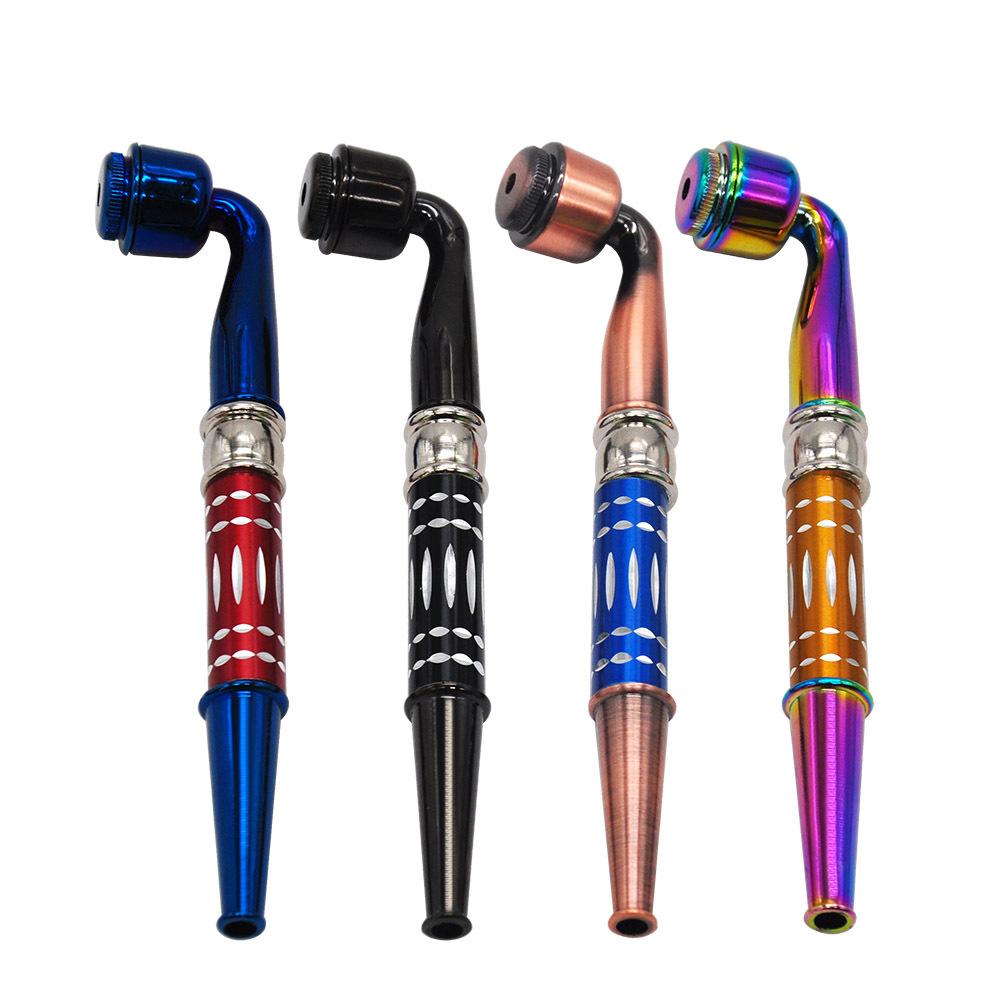 Dazzle Color Metal Pipe w/ Cap