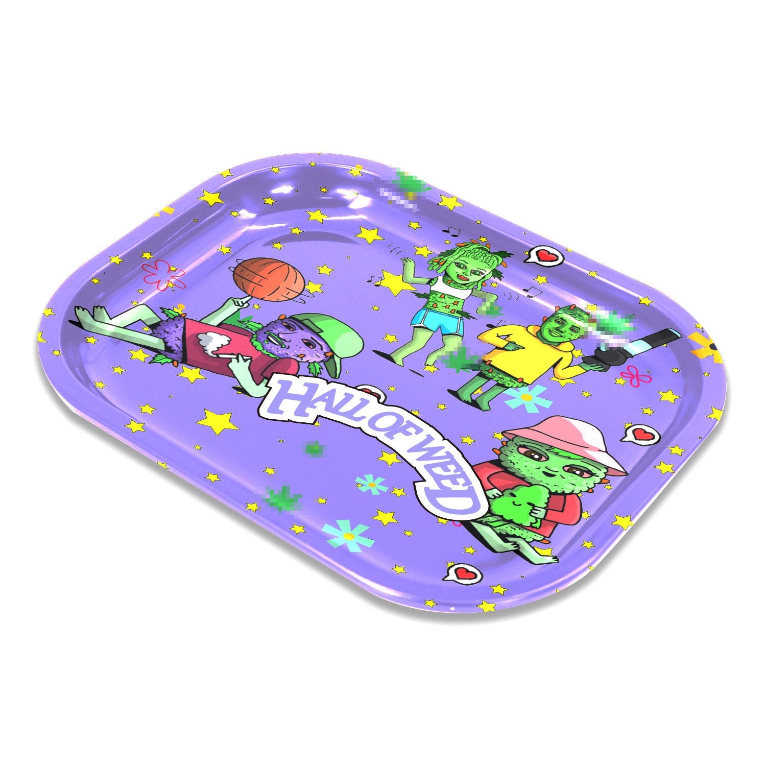 Metal Cigarette Panel Weed Rolling Tray