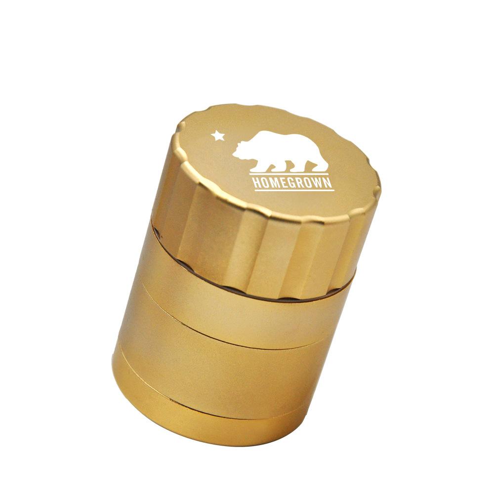 Polar Bear Pattern Aluminum Herb Grinder