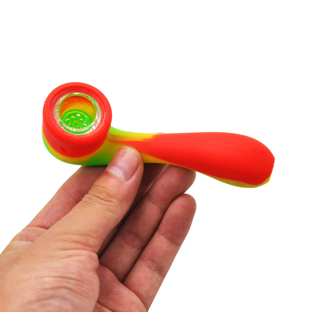 Silicone Sherlock Pipe
