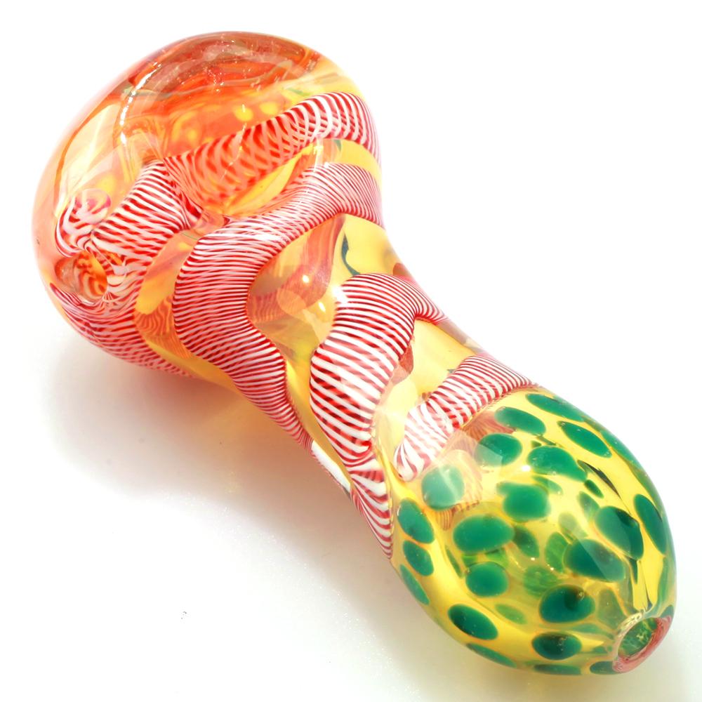 Fumed Frit Milli Glass Pipe