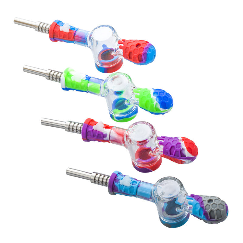 Luminous Silicone Nectar Collector Pipe (Random Color)