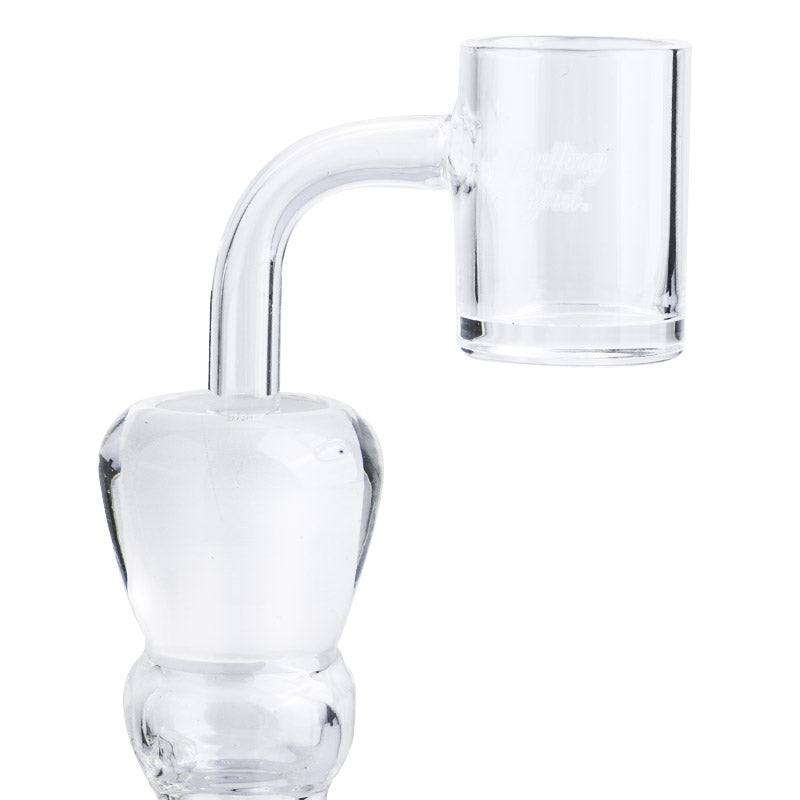 18mm Male Flat Top Quartz Banger With Thick 4mm Base