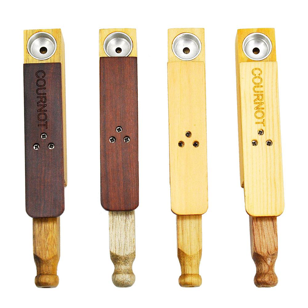 Push-pull Wooden Pipe