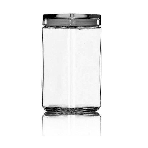 Anchor Hocking Stackable Glass Jar With Glass Lid
