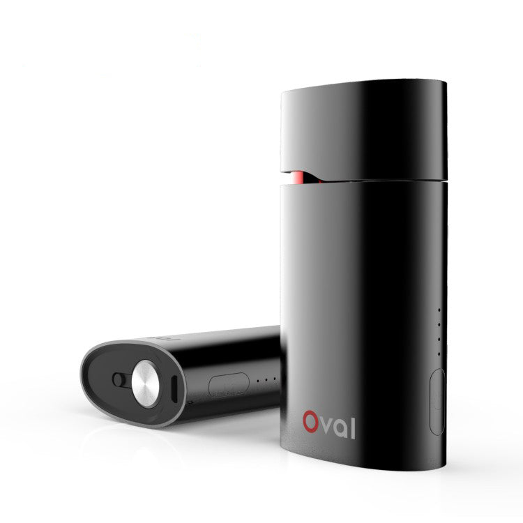 Oval Dry Herb Vaporizer with 1600mAh Vaporizer Battery