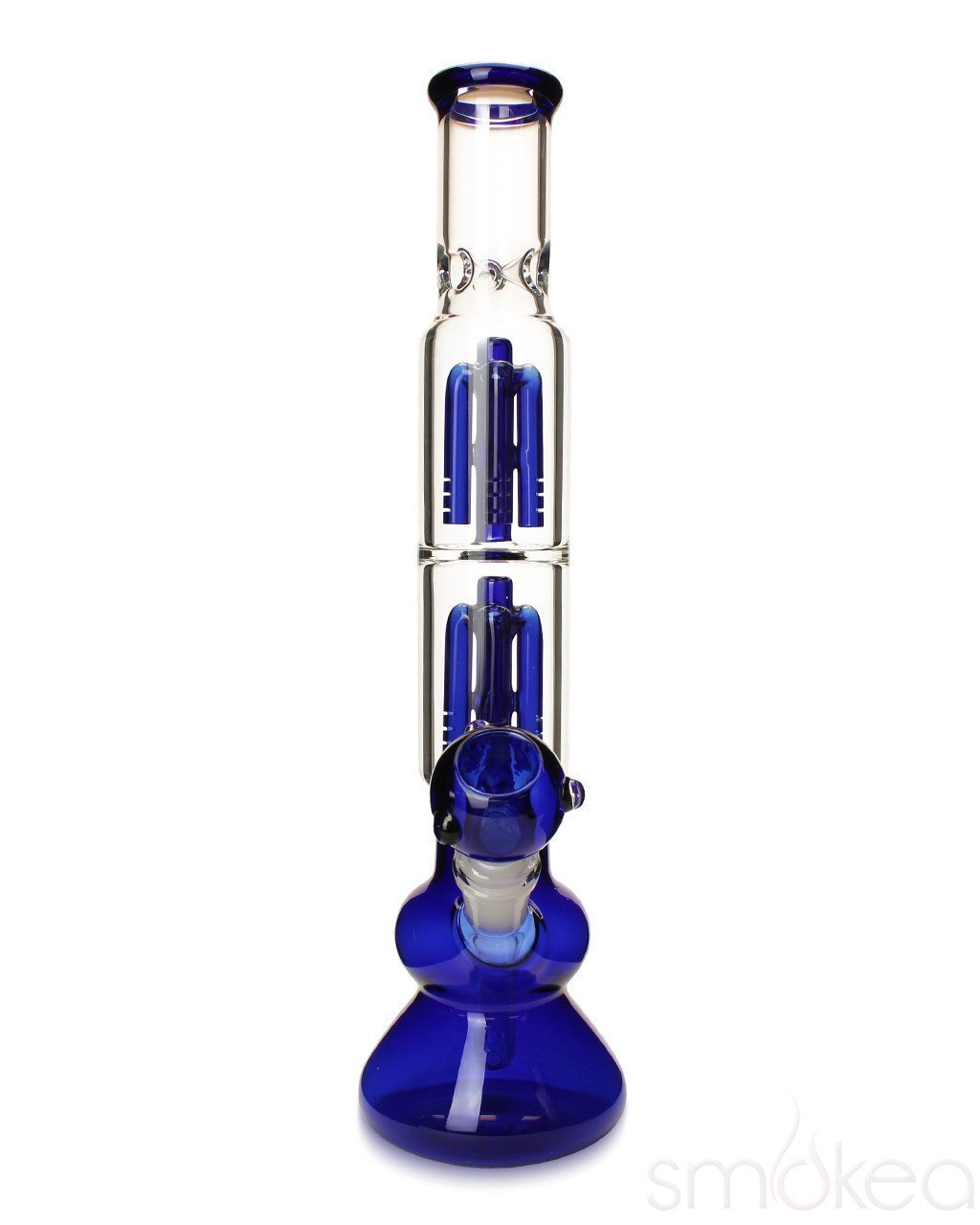 SMOKEA Double Tree Perc Bong
