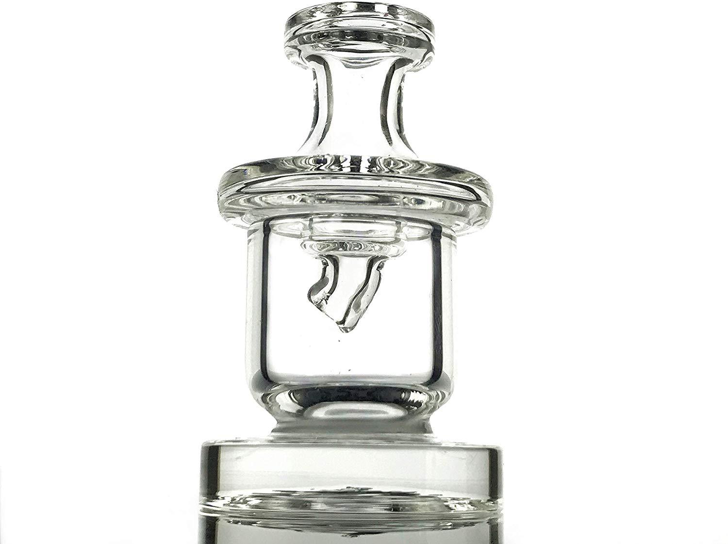 Clear Large Directional Snorkel UFO Carb Cap