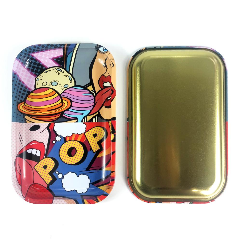Cartoon Metal Rolling Tray