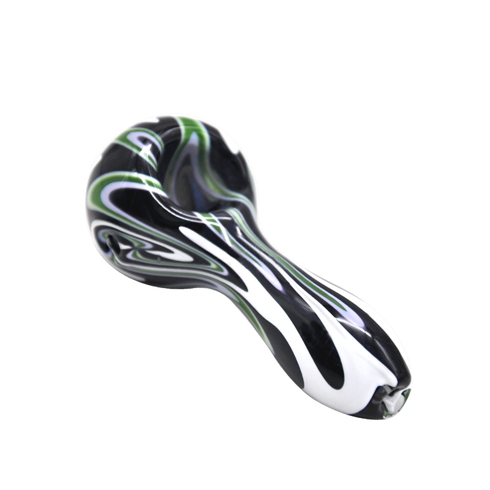 Wigwag Glass Spoon Pipe