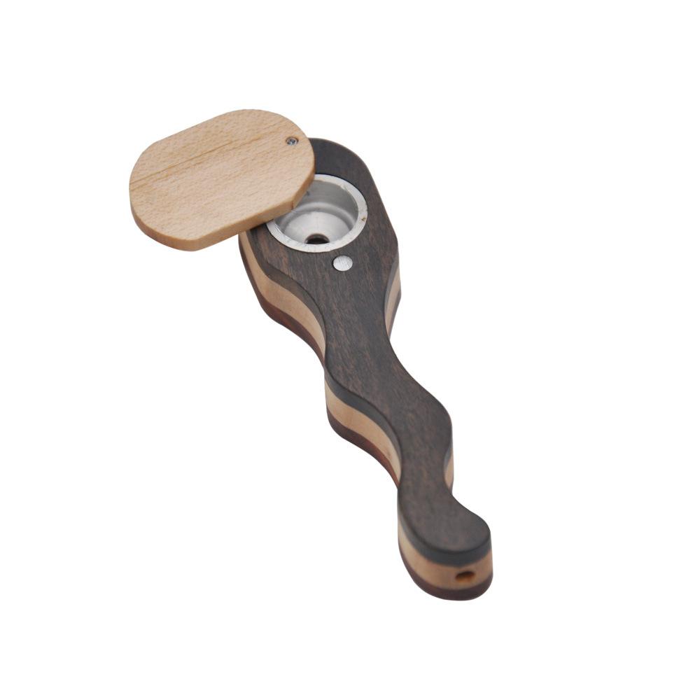 Sliding Cover Portable Wood Pipe