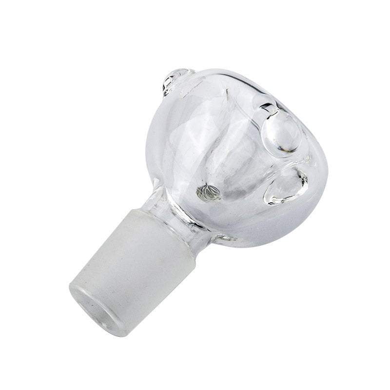 14mm Male Transparent Glass Bowl