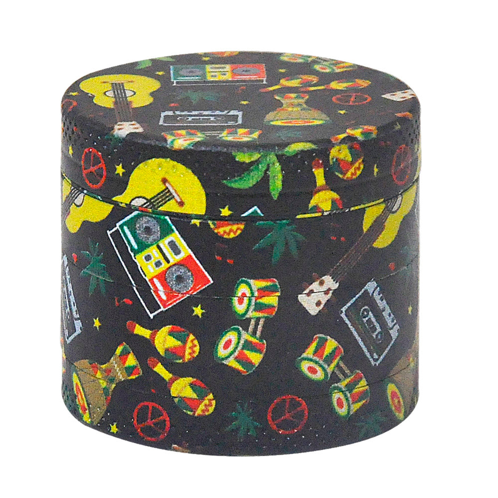 Colorful Print Weed Grinder 4 Layer