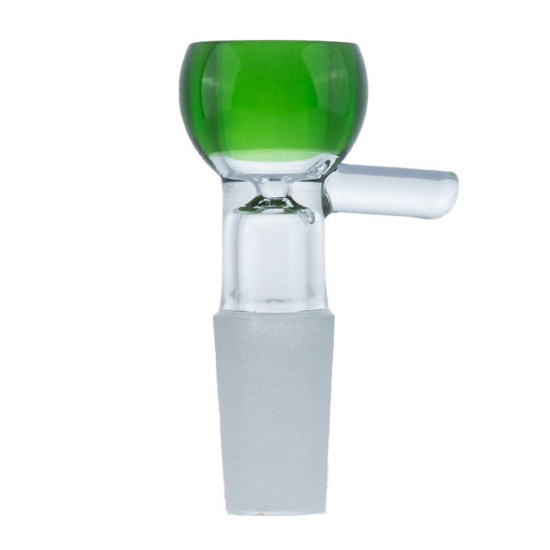14mm Male Green Glass Bong Bowl