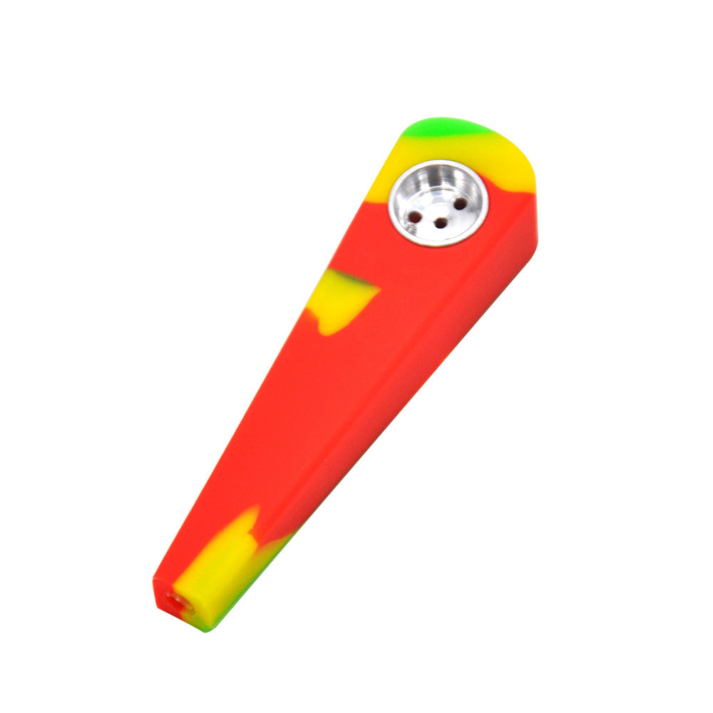 Silicone Triangular Hand Pipe