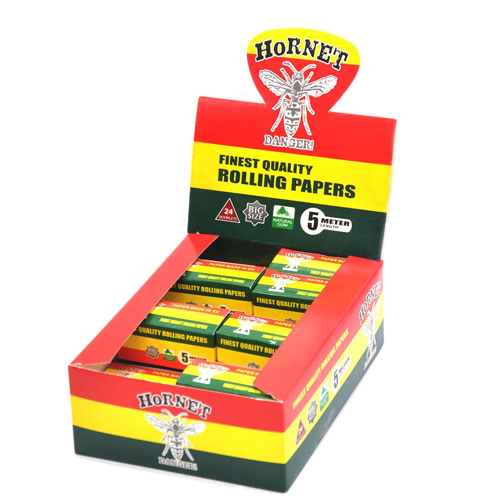 Reggae Pattern Rolling Paper Box of 24 Rolls