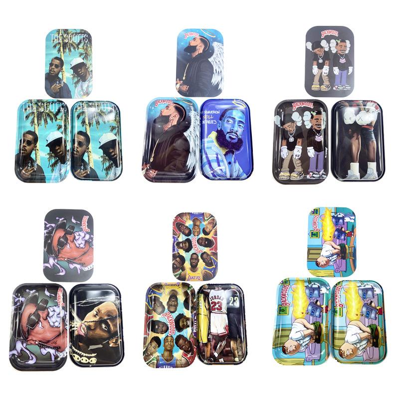 Cartoon Metal Rolling Tray