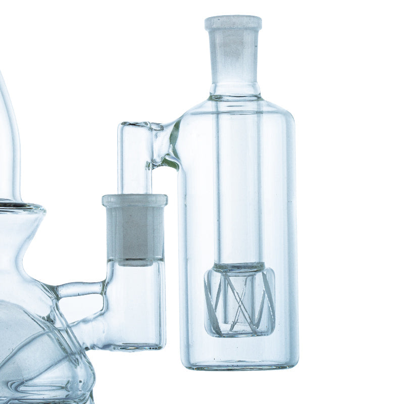 14mm Glass Percolator Ash Catcher