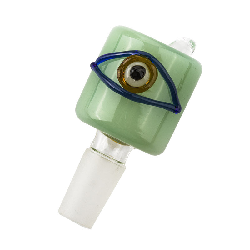 14mm Male Green Eye Bong Bowl