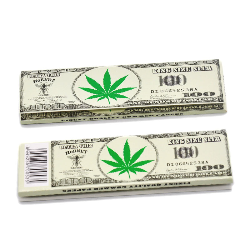 Hornet Dollar King Size Rolling Paper 5 Booklets