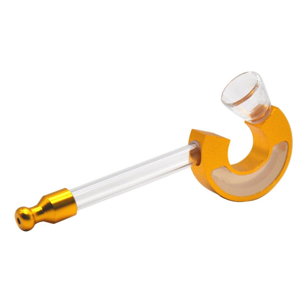 Letter C Removable Metal Pipe