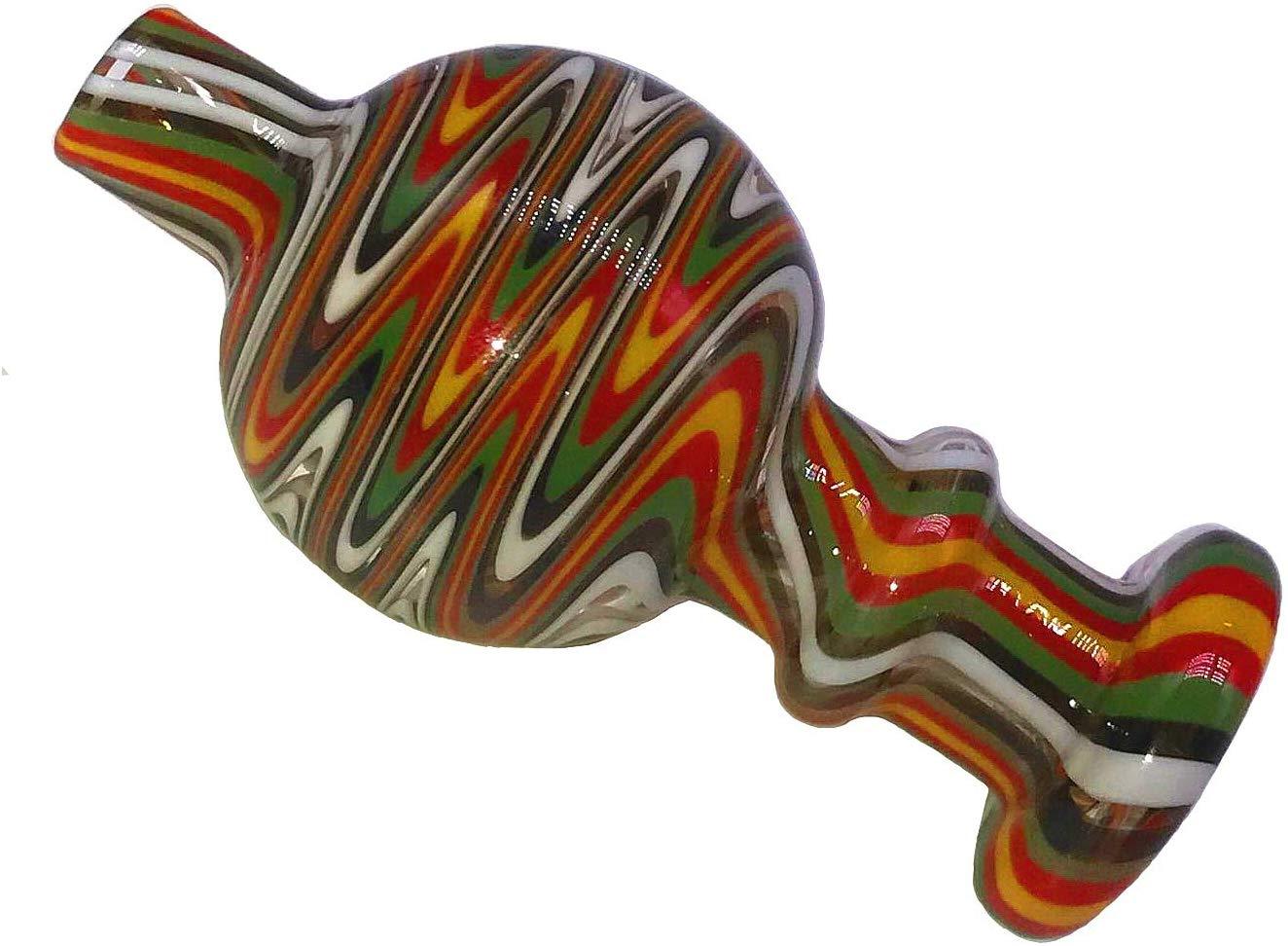 Reused Colorful Glass Cover Carb Cap