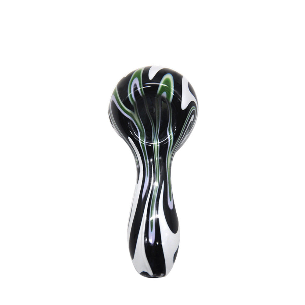 Wigwag Glass Spoon Pipe
