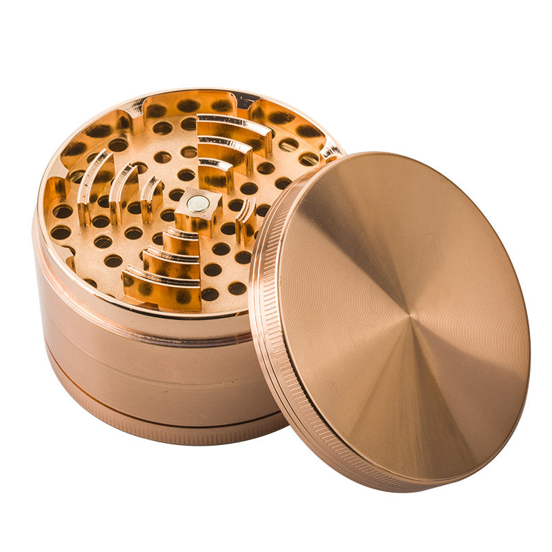 Rose Gold Classic Weed Grinder 4 Layer