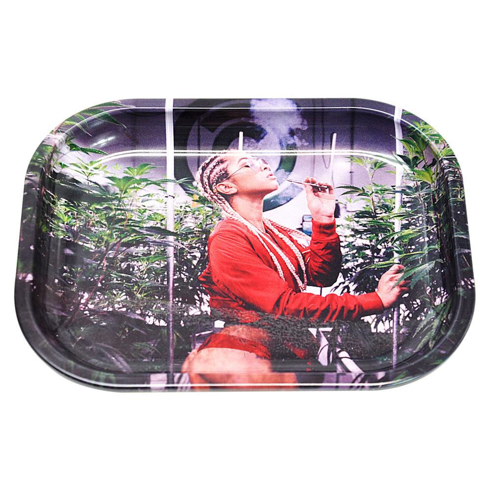 Cartoon Pattern Printing Cigarette Rolling Tray