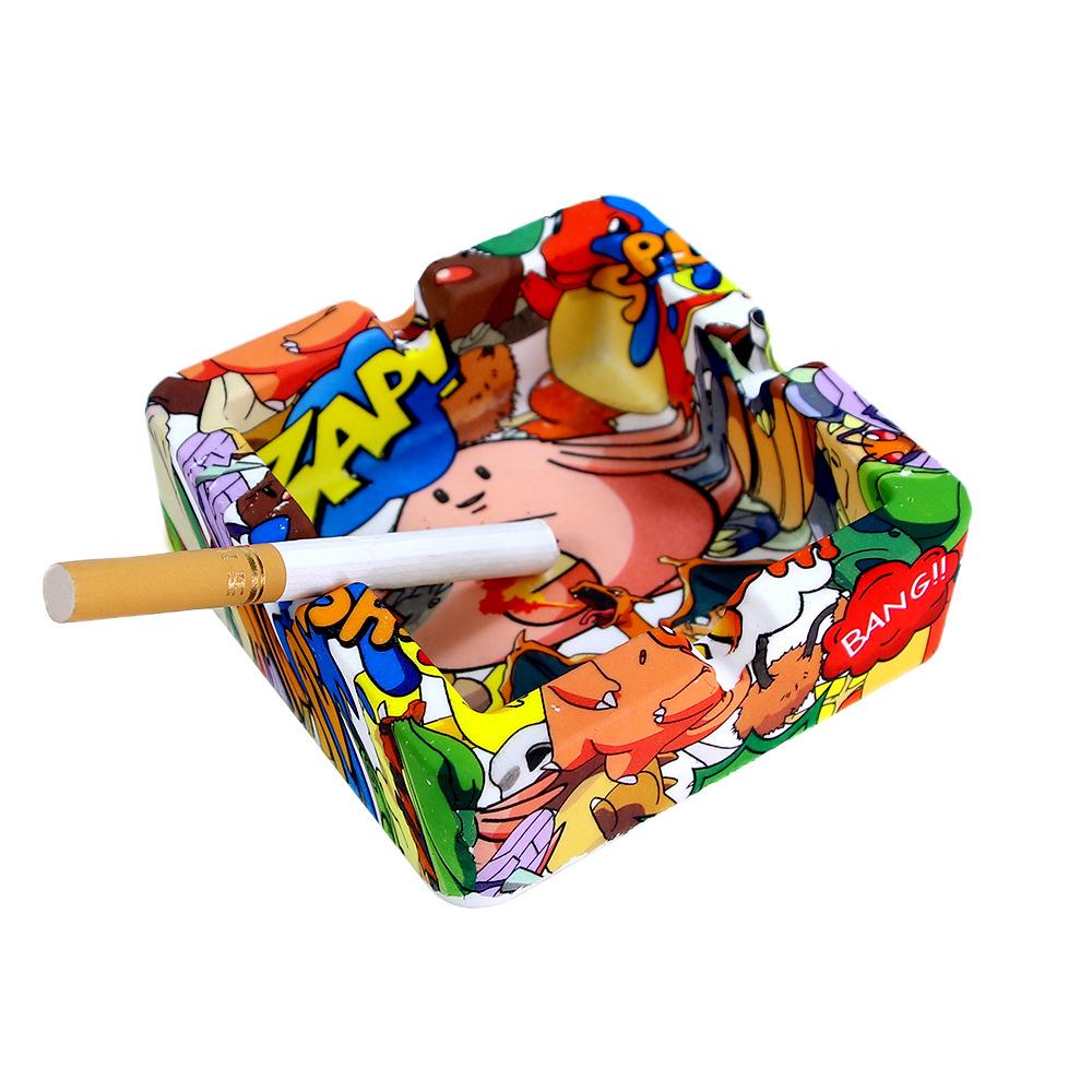 Creative Painting Silicone Ashtray