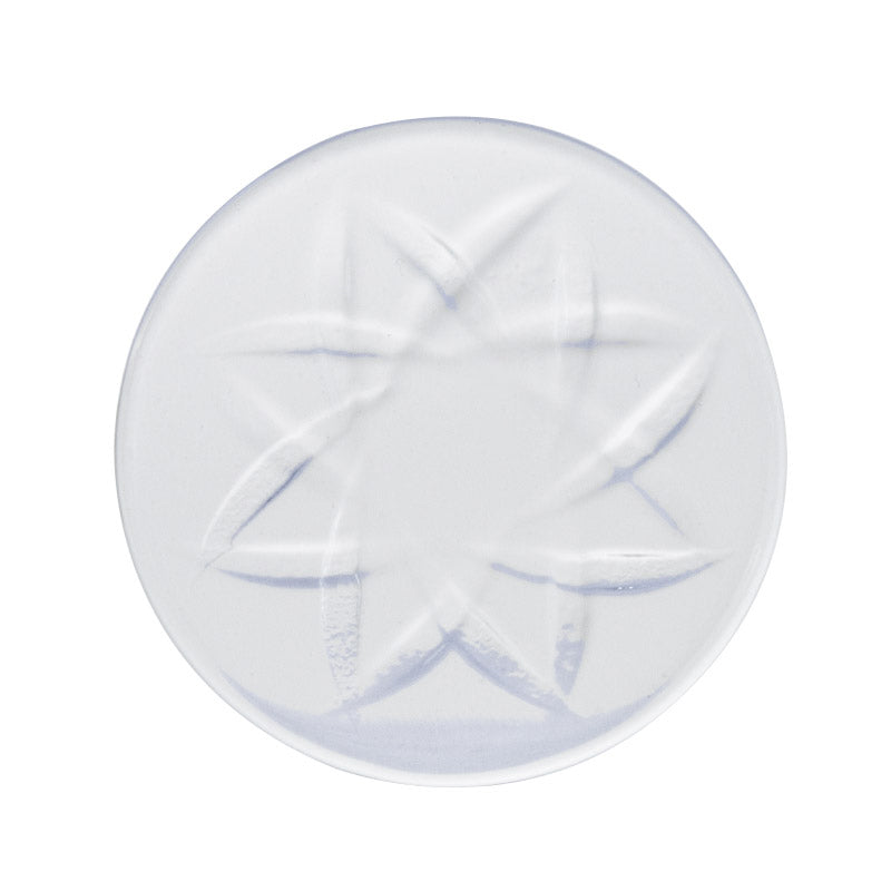 Pinwheel Quartz Channel Cap 40mm