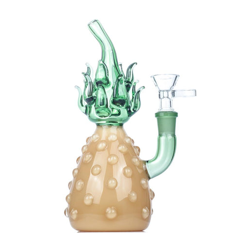 Glass Pineapple Theme Bong w/ Lookah Q7 Electric Dab Nail Set | PB
